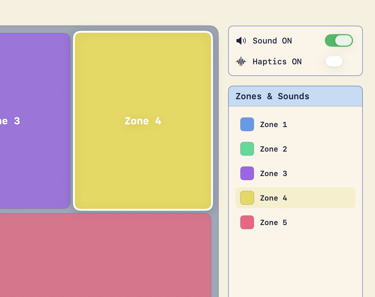 Sezpad UI detail 1